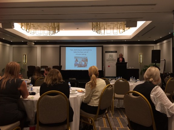 Robyn presenting at Sydney 2018